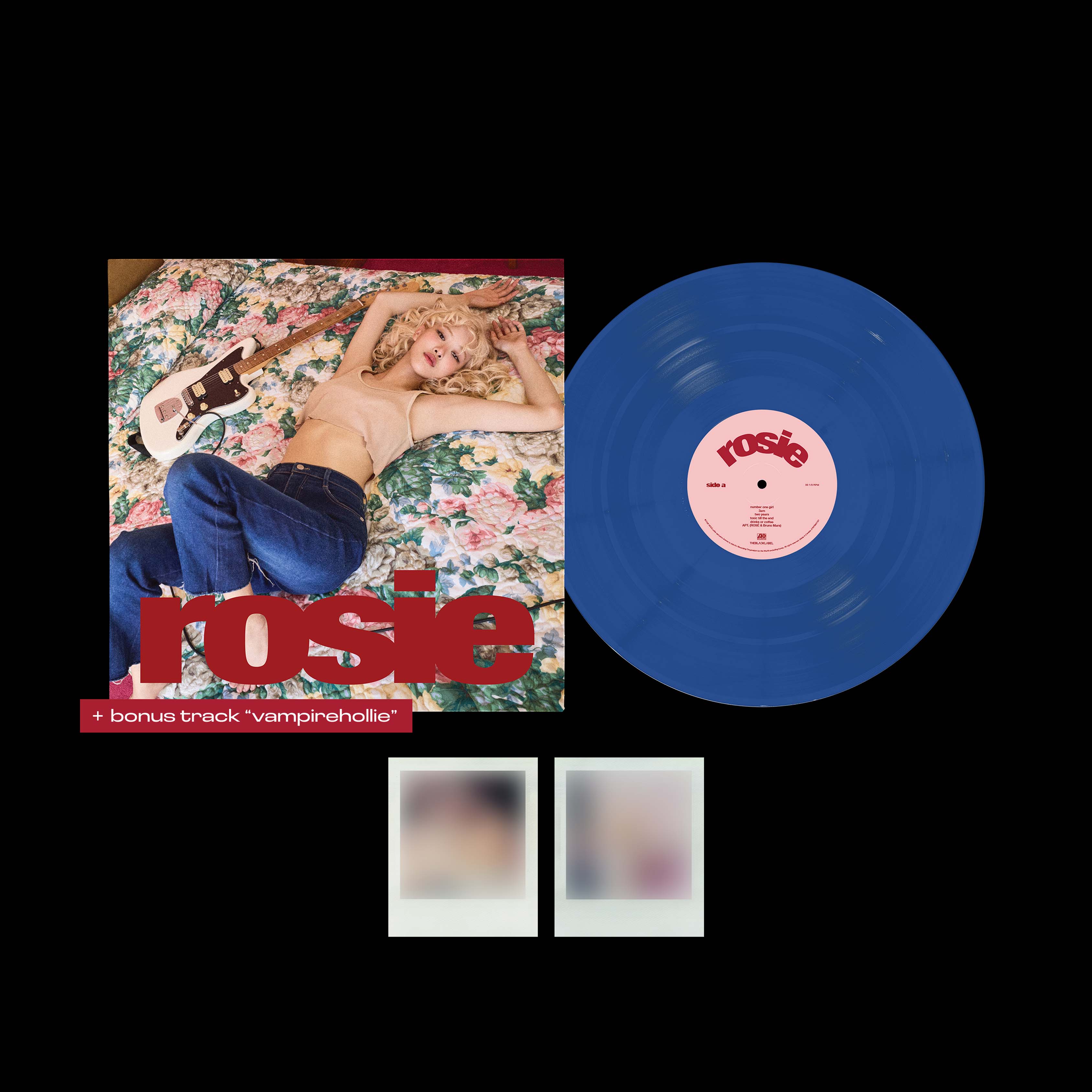 ROSE - ROSIE FIRST STUDIO ALBUM VINYL VAMPIREHOLLIE EDITION BLUE