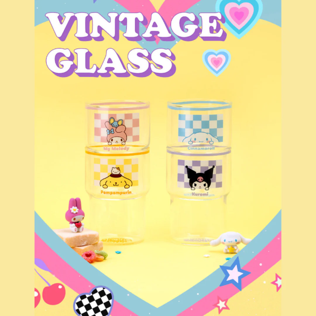 SANRIO VINTAGE GLASS