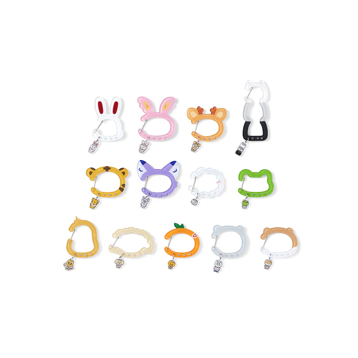 SEVENTEEN - ICE CREAM WITH MINITEEN CHARACTER POP UP OFFICIAL MD CARABINER