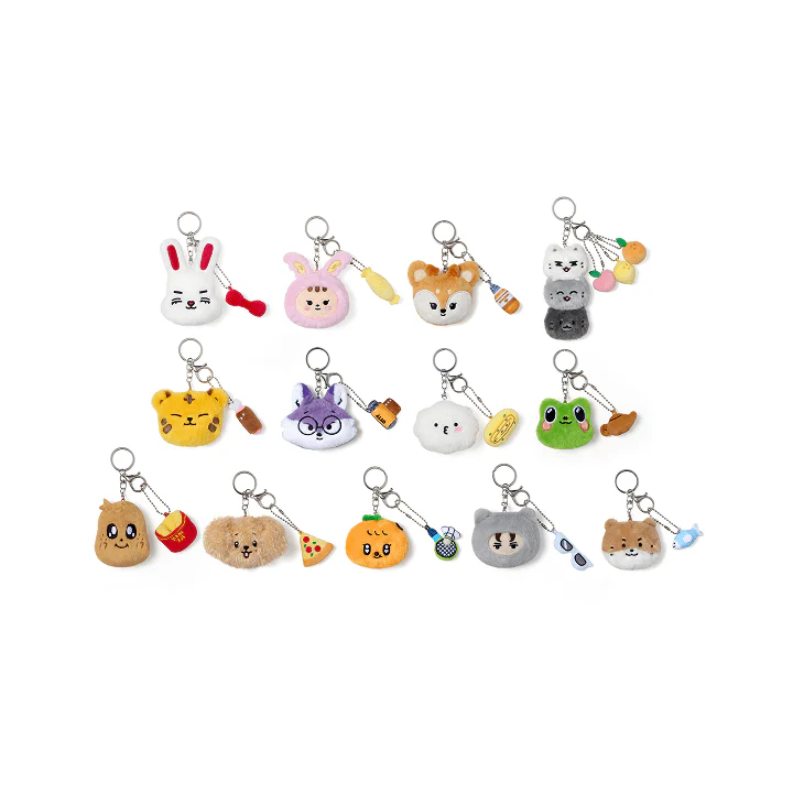 SEVENTEEN - MINITEEN 2ND OFFICIAL MD FACE PLUSH KEYRING