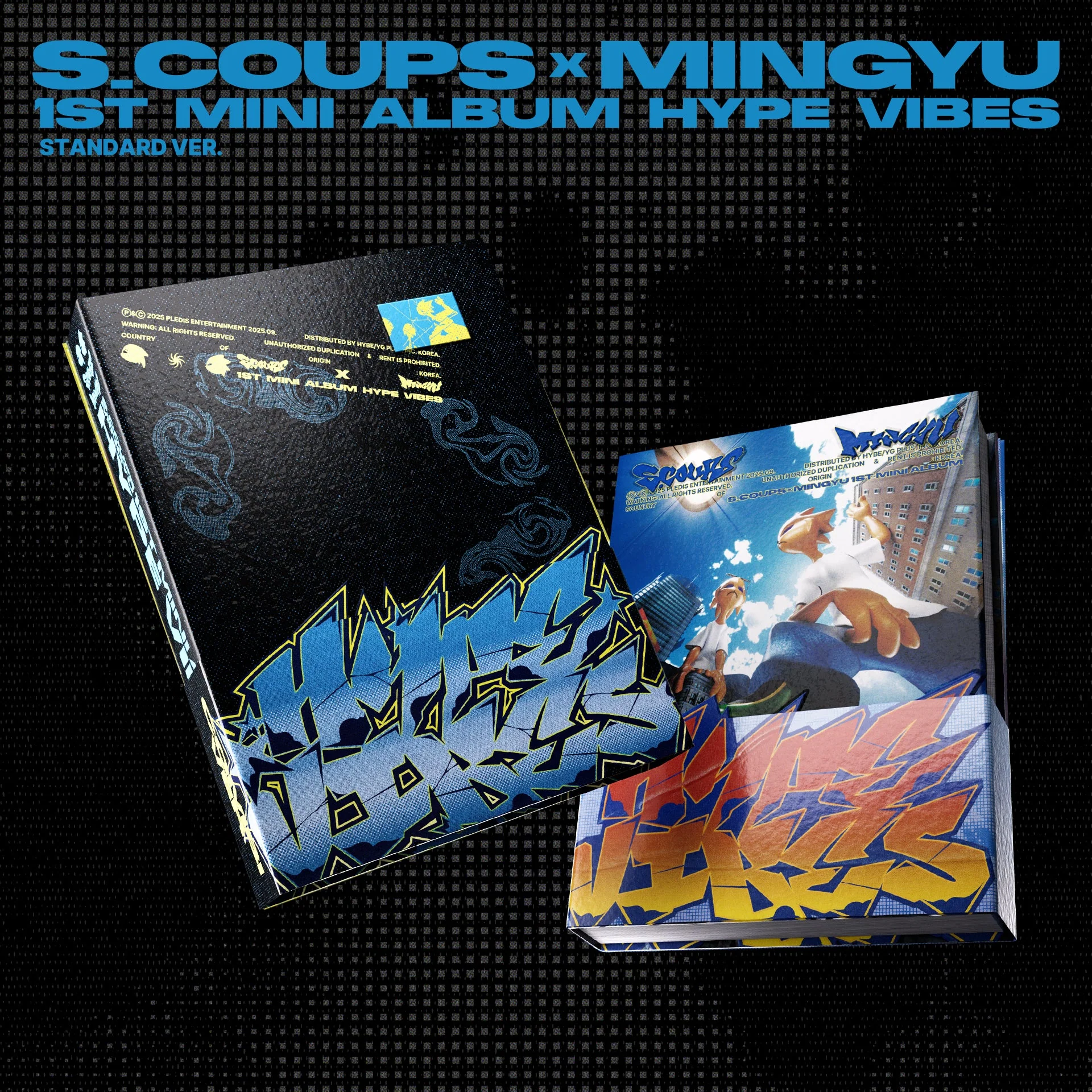 SEVENTEEN S.COUPS X MINGYU - HYPE VIBES 1ST MINI ALBUM STANDARD SET
