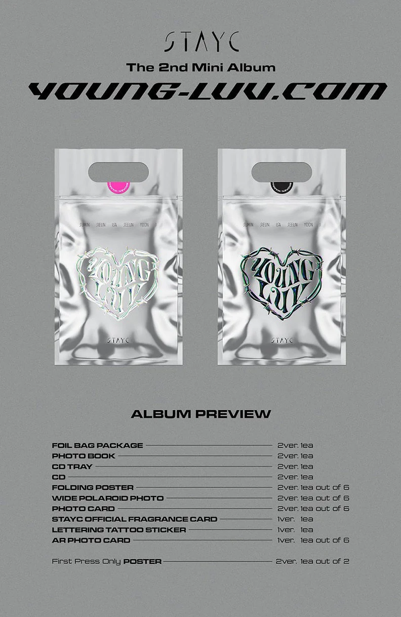 STAYC - 2ND MINI ALBUM YOUNG-LUV.COM - Image 2