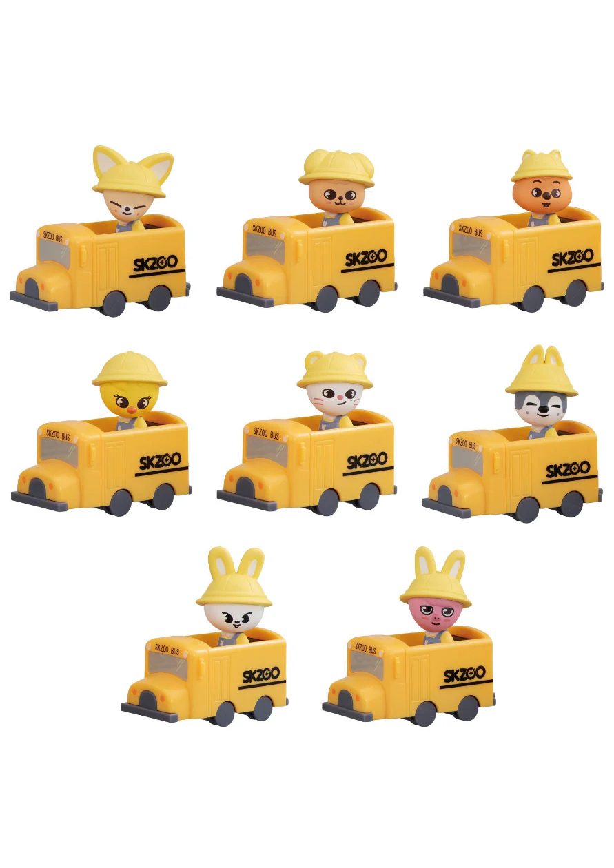 STRAY KIDS - SKZOO JAPAN SCHOOL BUS GACHA 8TYPE FULL SET