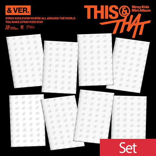 STRAY KIDS - THIS & THAT 10TH MINI ALBUM ALADIN GIFT & VER SET