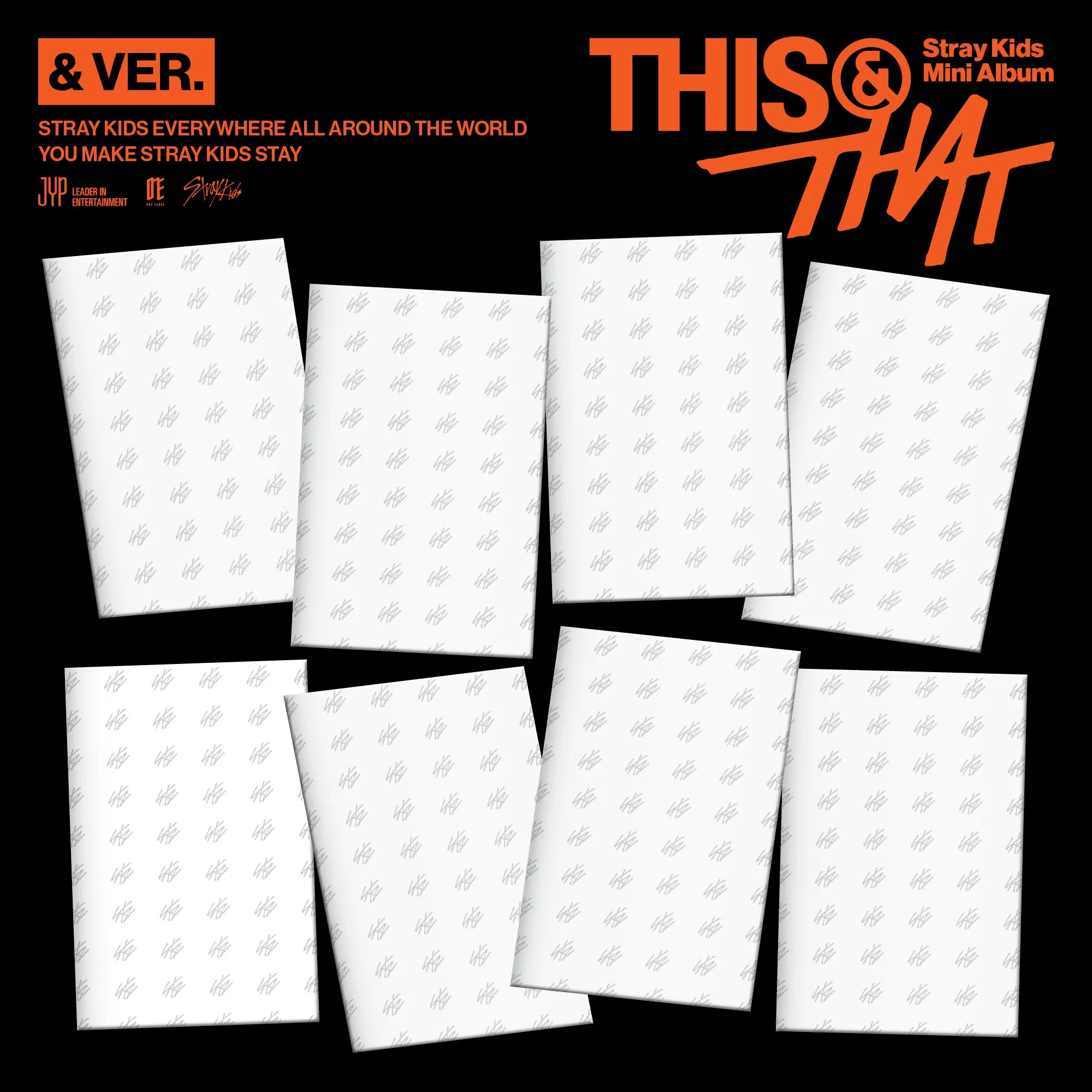 STRAY KIDS - THIS & THAT 10TH MINI ALBUM YES24 GIFT & VER RANDOM