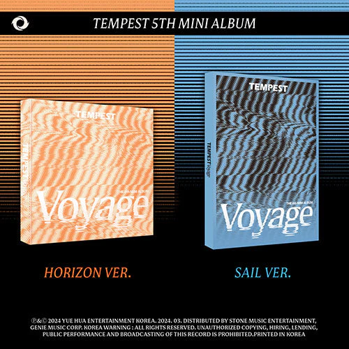 TEMPEST - VOYAGE 5TH MINI ALBUM RANDOM