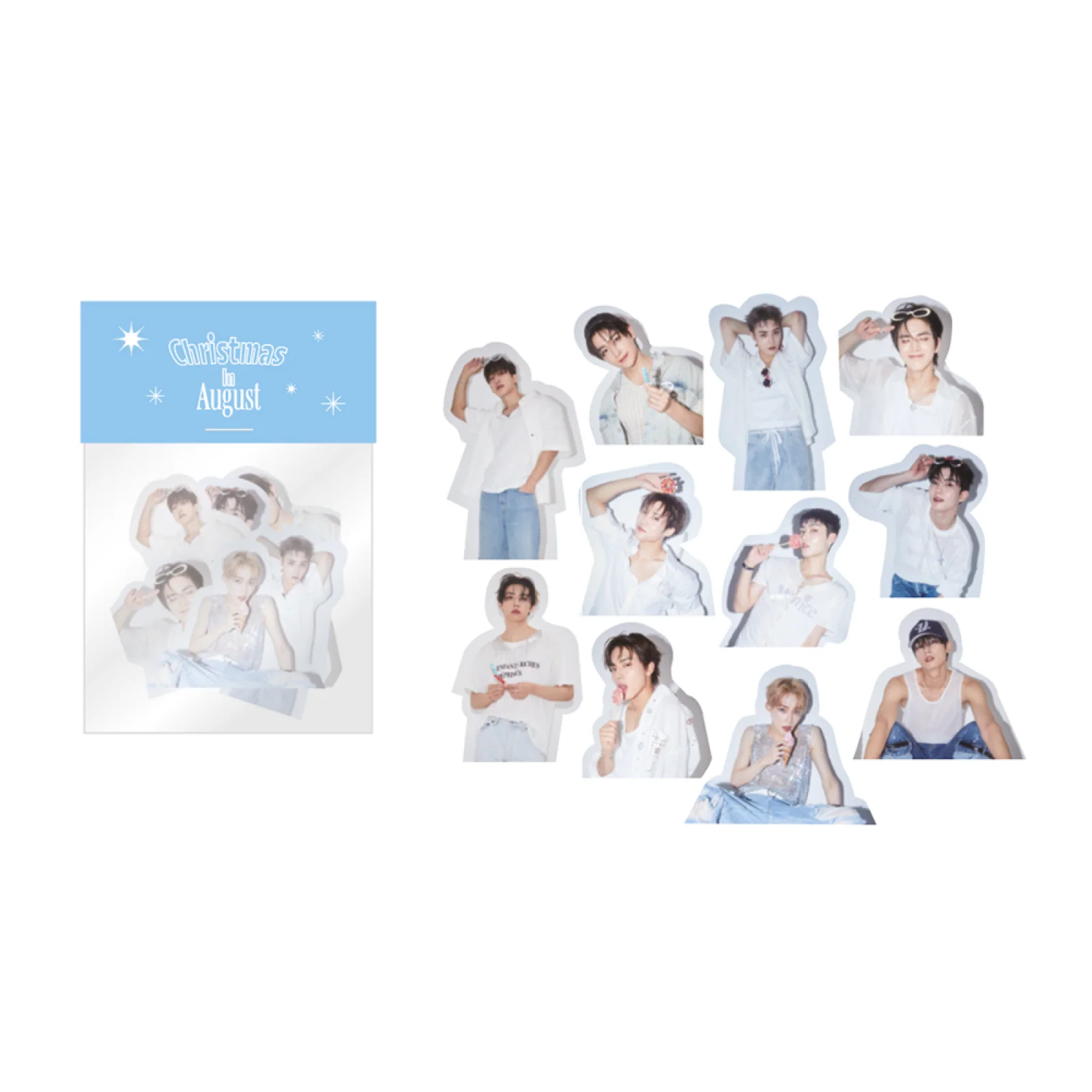 THE BOYZ - PHANTASY 2ND ALBUM OFFICIAL POP UP MD STICKER PACK SET