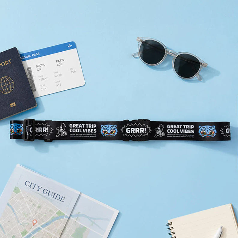 TIGER LUGGAGE RUBBER BAND STRAP
