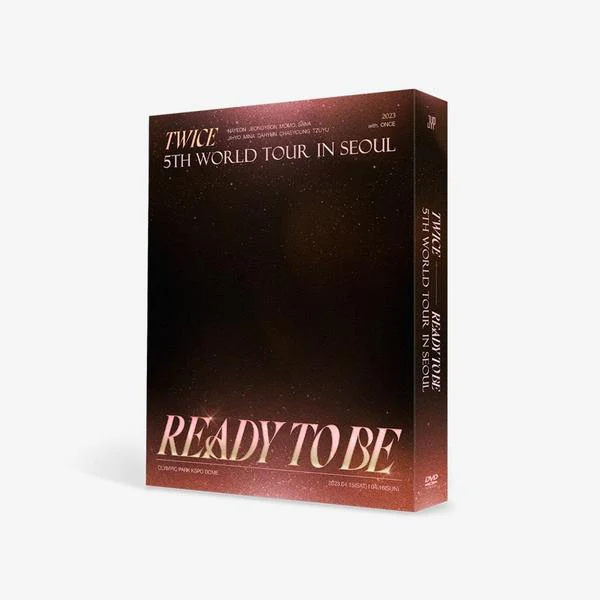 TWICE - READY TO BE 5TH WORLD TOUR IN SEOUL DVD (NO POB VER)