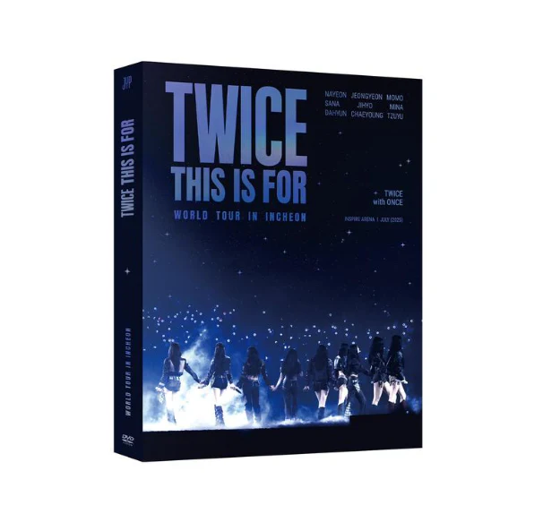 TWICE - THIS IS FOR WORLD TOUR IN INCHEON DVD FANS GIFT