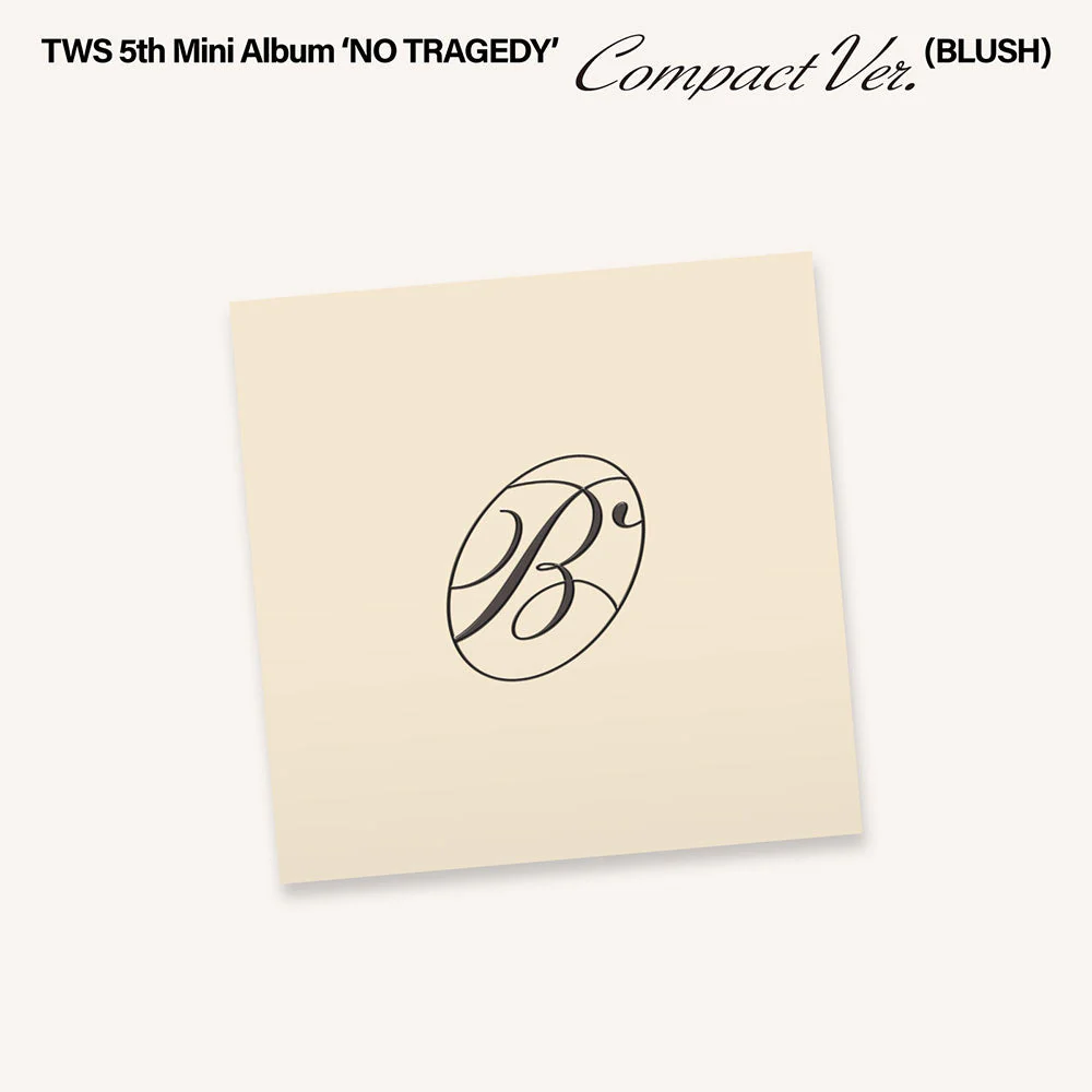 TWS - NO TRAGEDY 5TH MINI ALBUM BLUSH (COMPACT) VER RANDOM