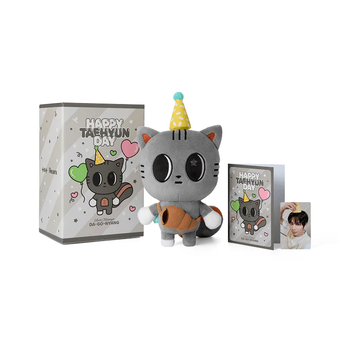 TXT - HAPPY TAEHYUN DAY DA-GO-NYANG PLUSH SET