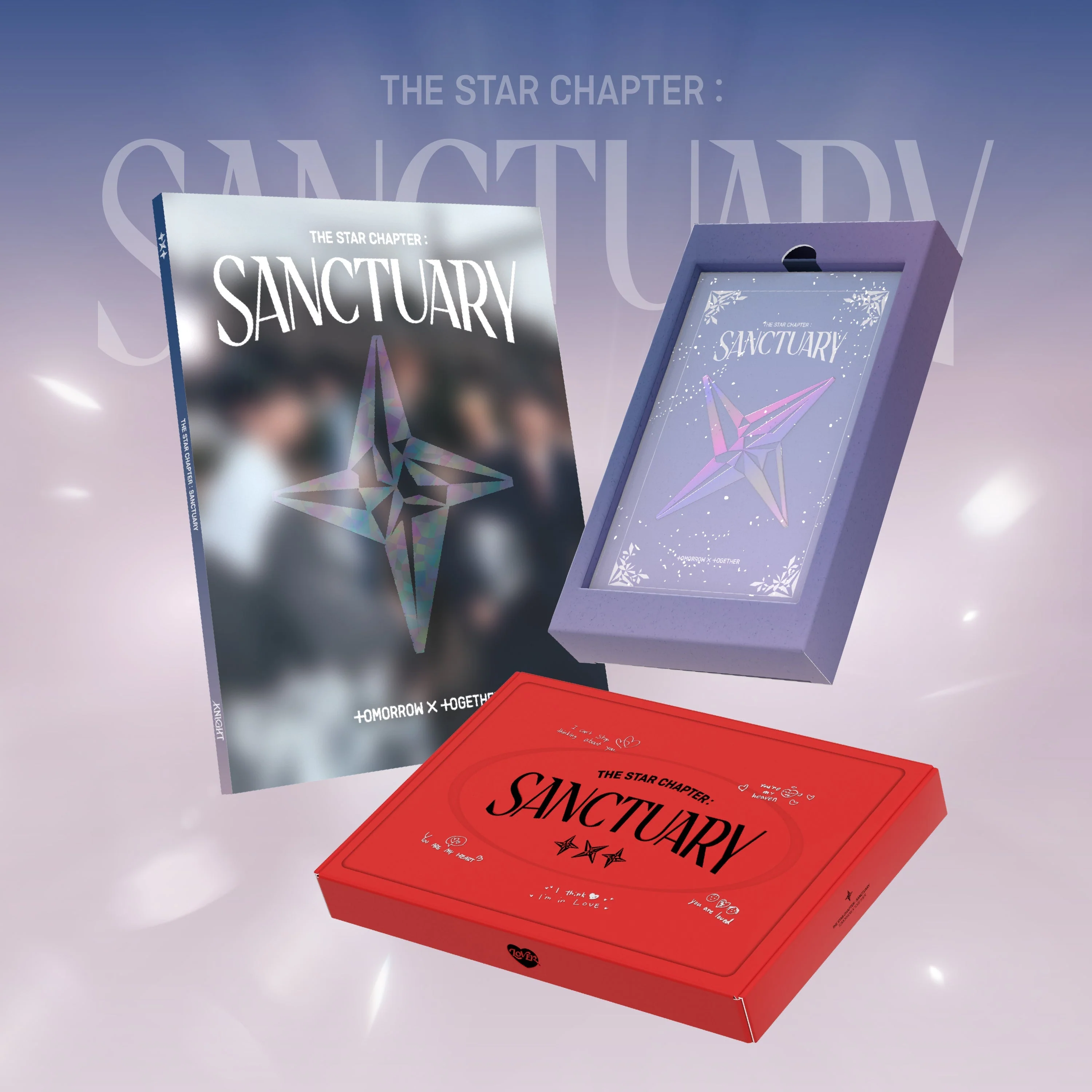 TXT - THE STAR CHAPTER : SANCTUARY 7TH MINI ALBUM PHOTOBOOK RANDOM