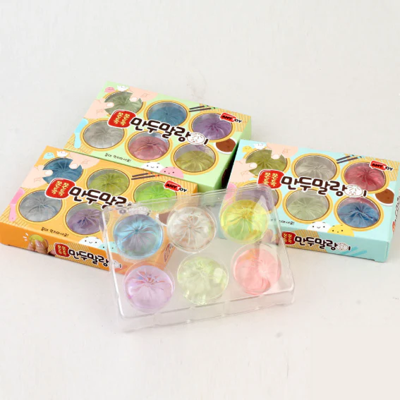 [VIRAL ITEM IN KOREA] MINI DUMPLING SQUISHY TOY SET