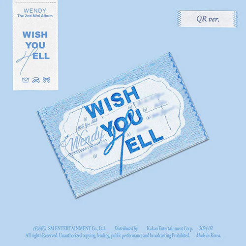 WENDY - WISH YOU HELL 2ND MINI ALBUM QR VER.