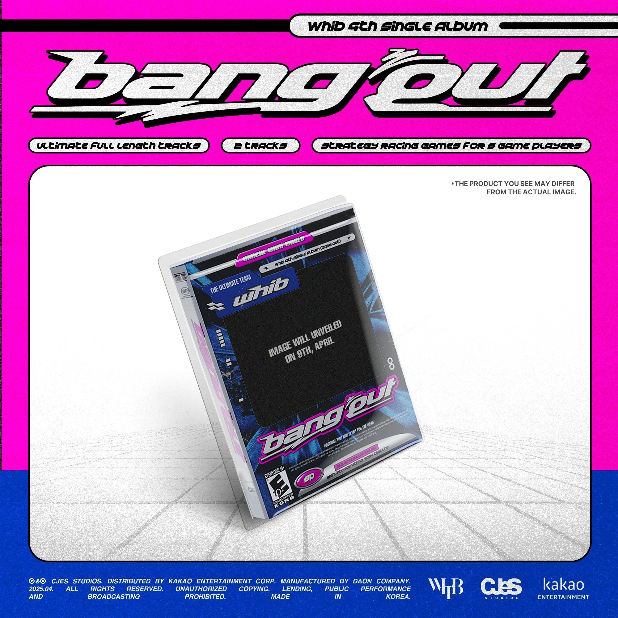 WHIB - BANG OUT 4TH SINGLE ALBUM STANDARD