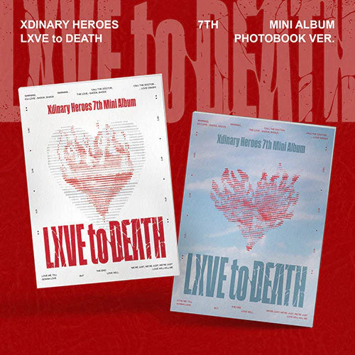XDINARY HEROES - LXVE TO DEATH 7TH MINI ALBUM STANDARD RANDOM