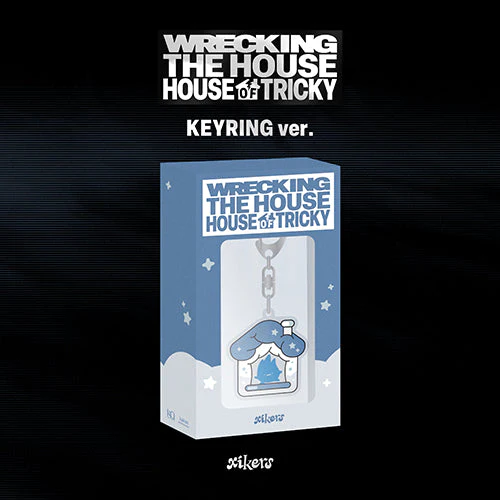XIKERS - HOUSE OF TRICKY : WRECKING THE HOUSE 6TH MINI ALBUM TOKTOQ GIFT POCAALBUM KEYRING VER