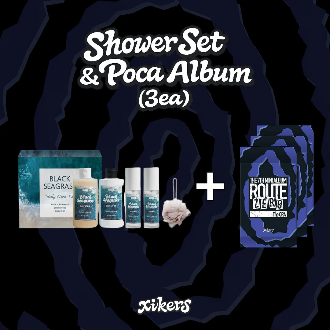 [XIKERS PICK] FRESH MORNING SHOWER SET & 7TH MINI ALBUM POCAALBUM VER 3EA